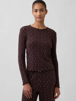 Pointelle PJ Top