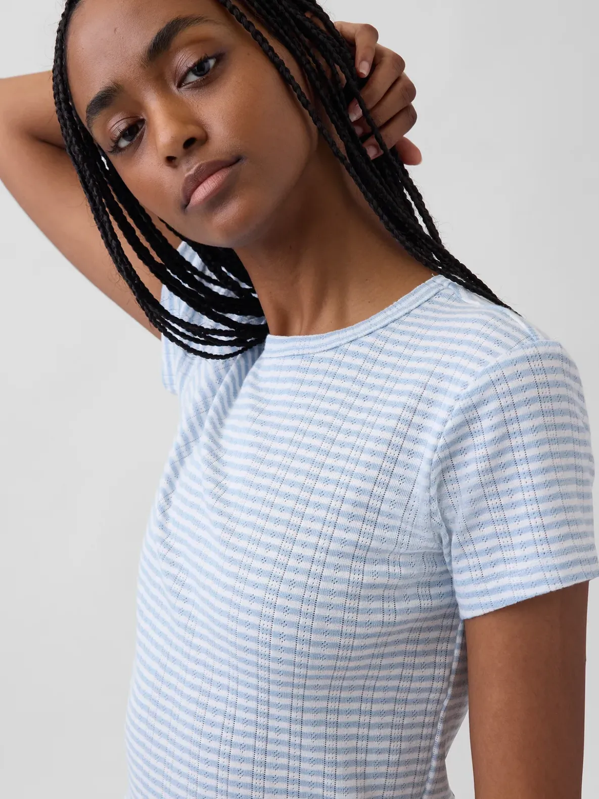 Pointelle PJ T-Shirt