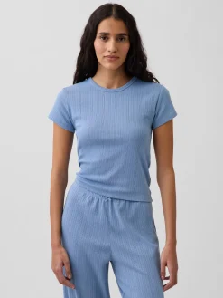Pointelle PJ T-Shirt