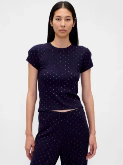 Pointelle PJ T-Shirt