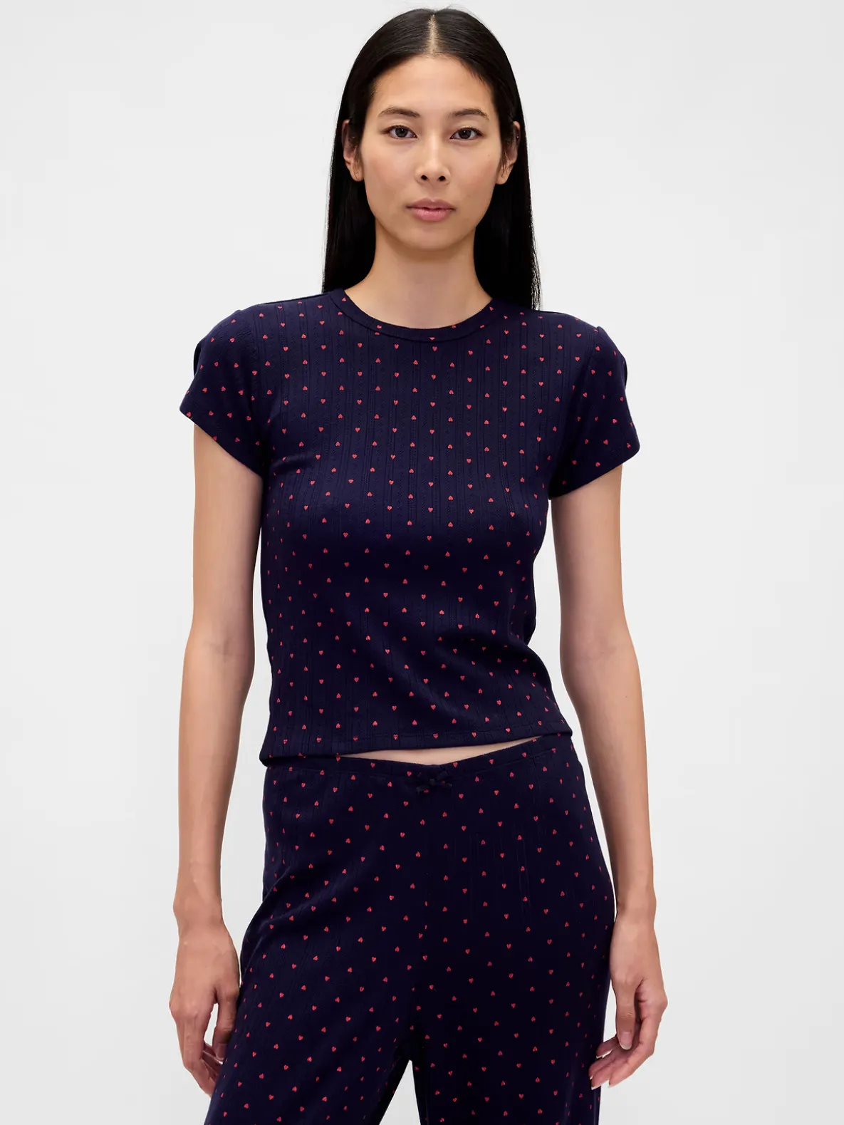 Pointelle PJ T-Shirt