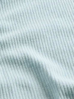 Pointelle Rib T-Shirt