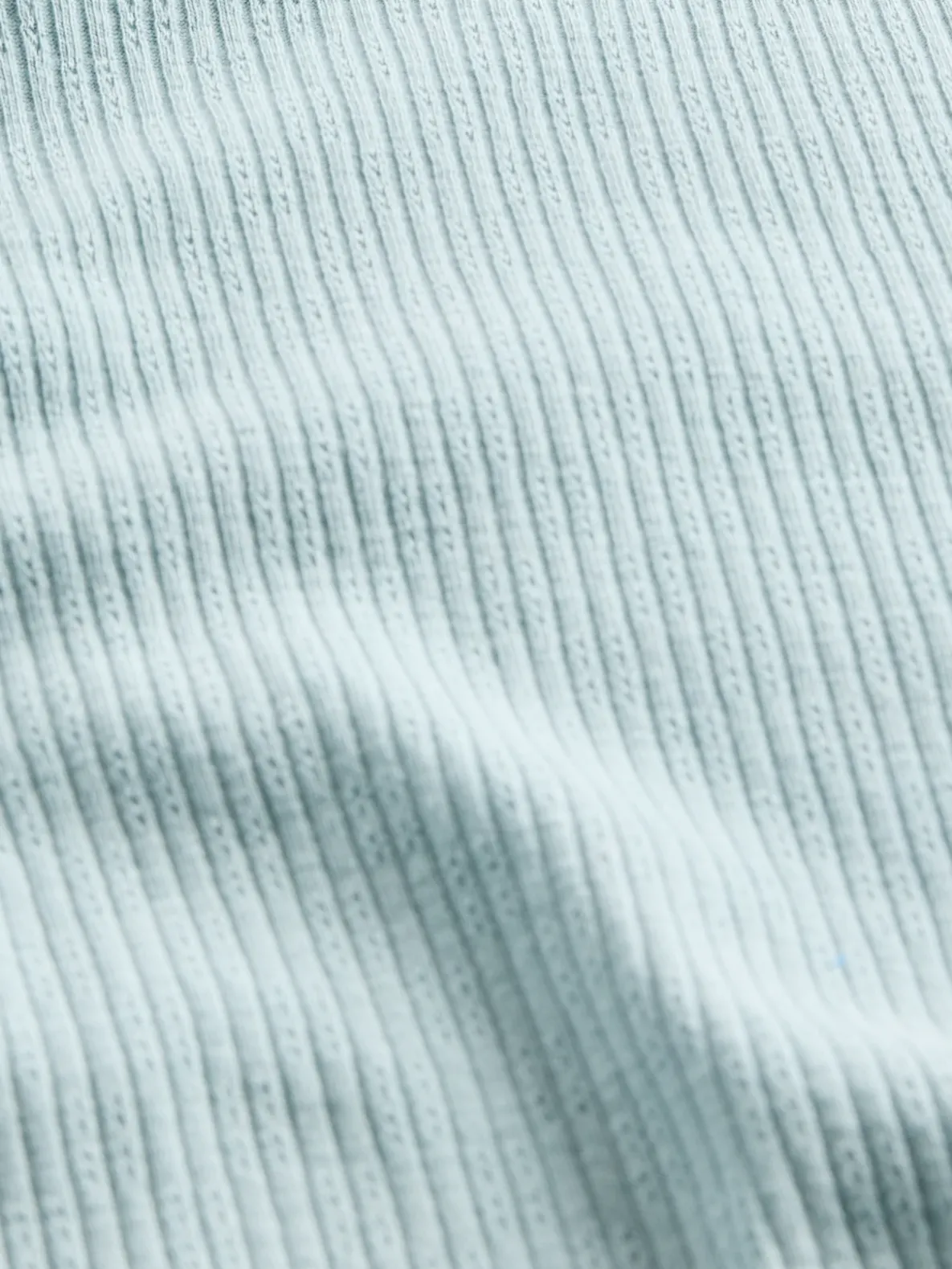Pointelle Rib T-Shirt
