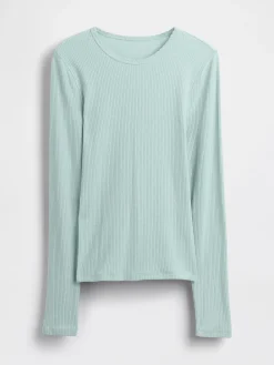 Pointelle Rib T-Shirt