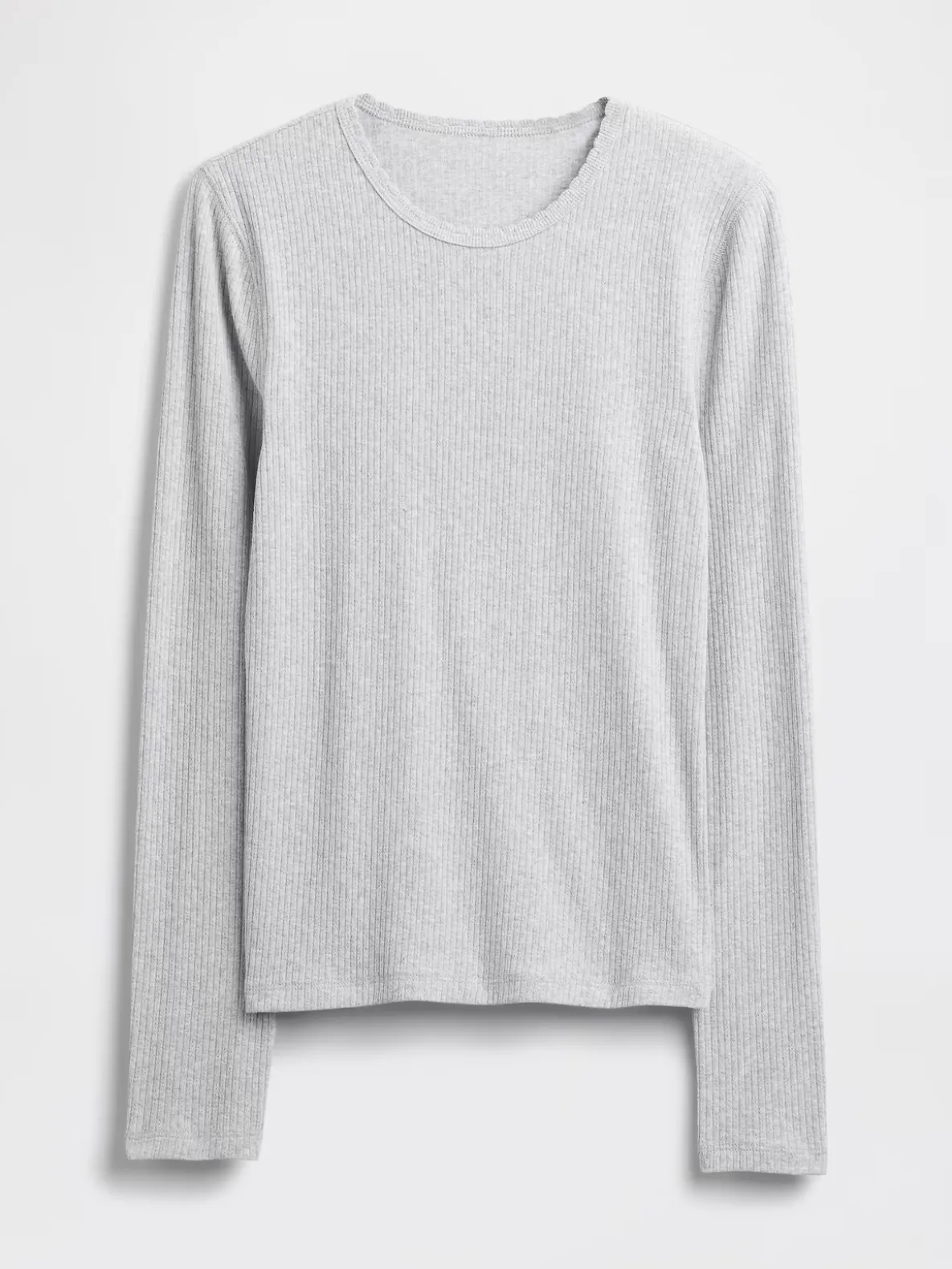 Pointelle Rib T-Shirt