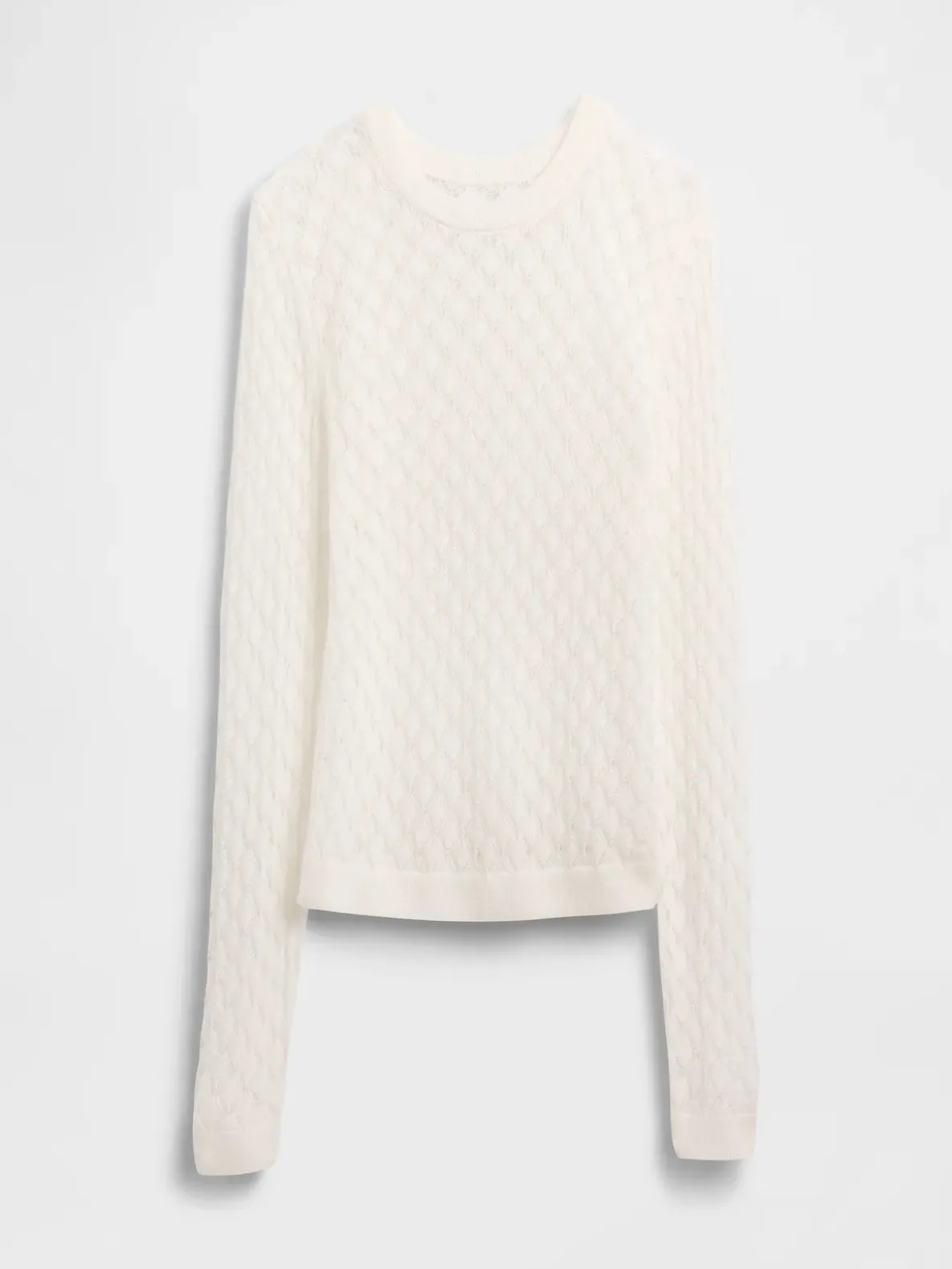 Pointelle Sweater