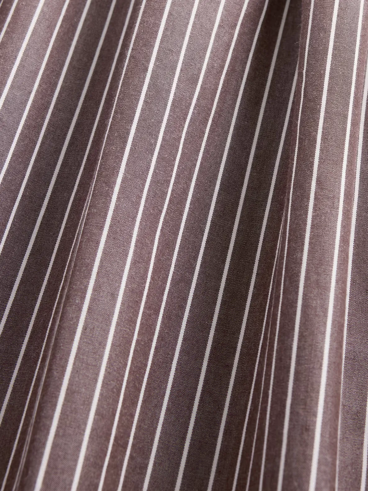 Poplin Drop-Waist Maxi Skirt
