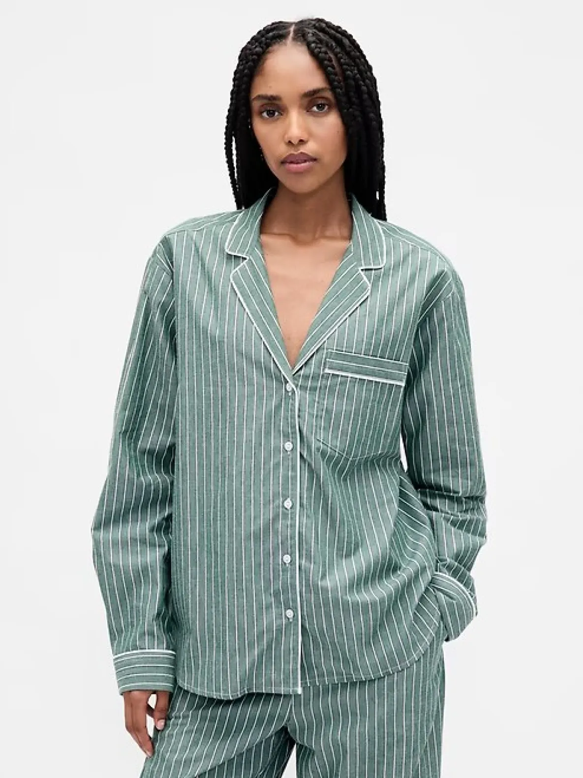 Poplin PJ Shirt