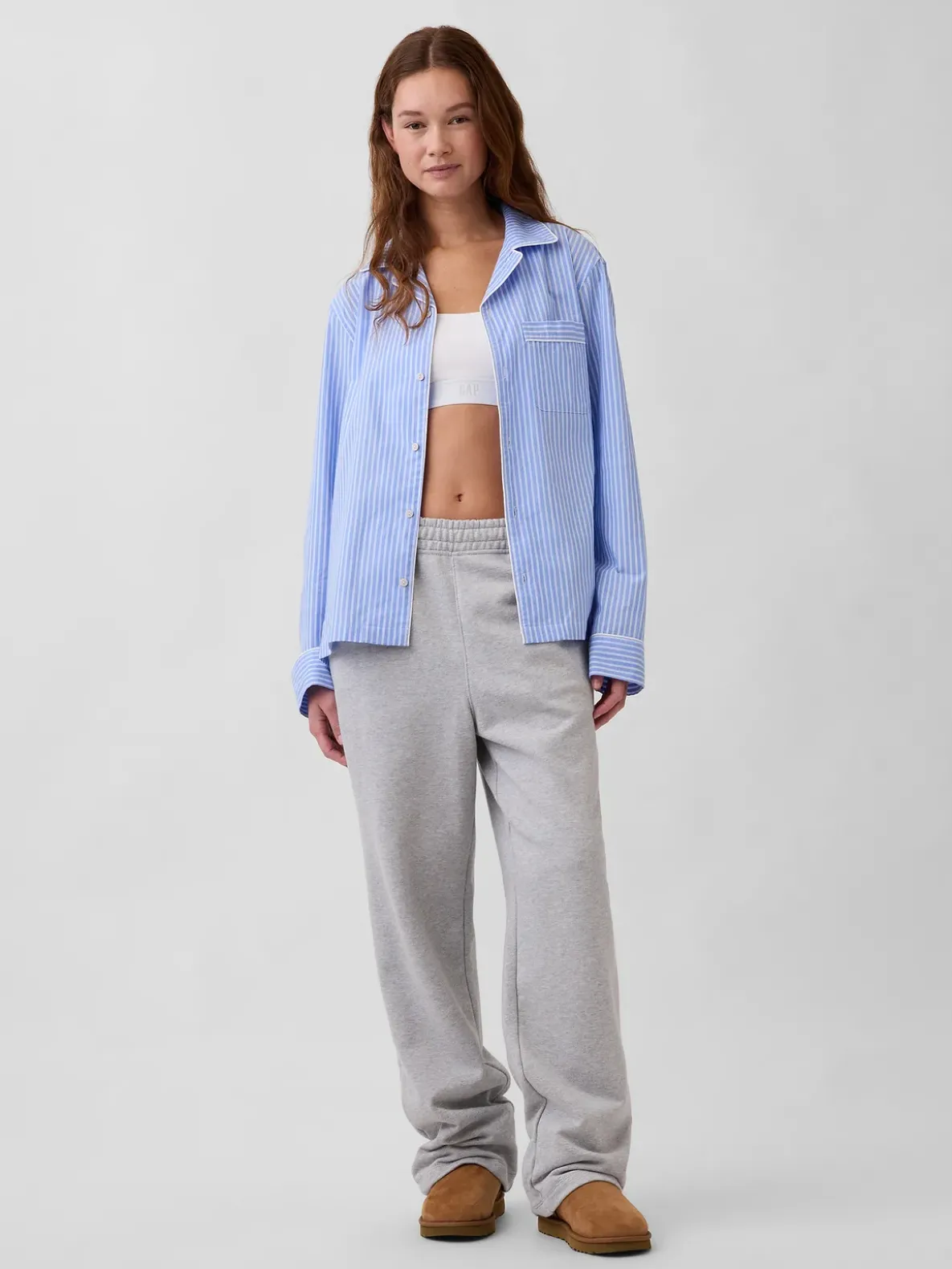 Poplin PJ Shirt