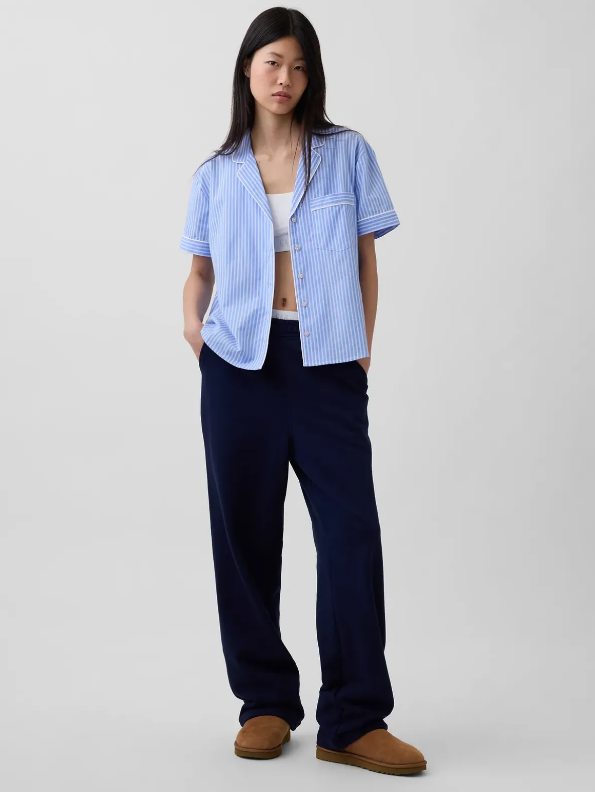 Poplin PJ Shirt
