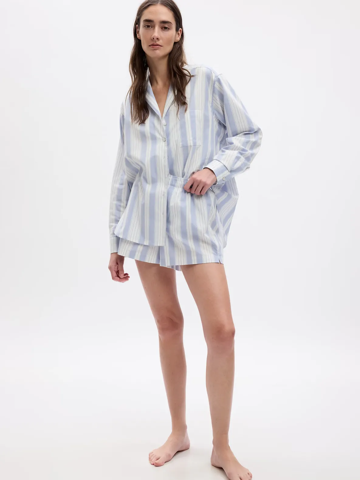 Poplin PJ Shorts