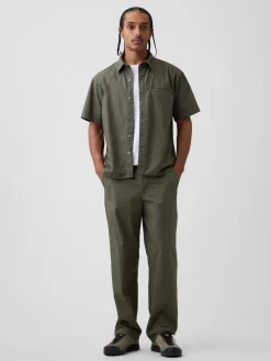 Poplin '90s Loose Pants