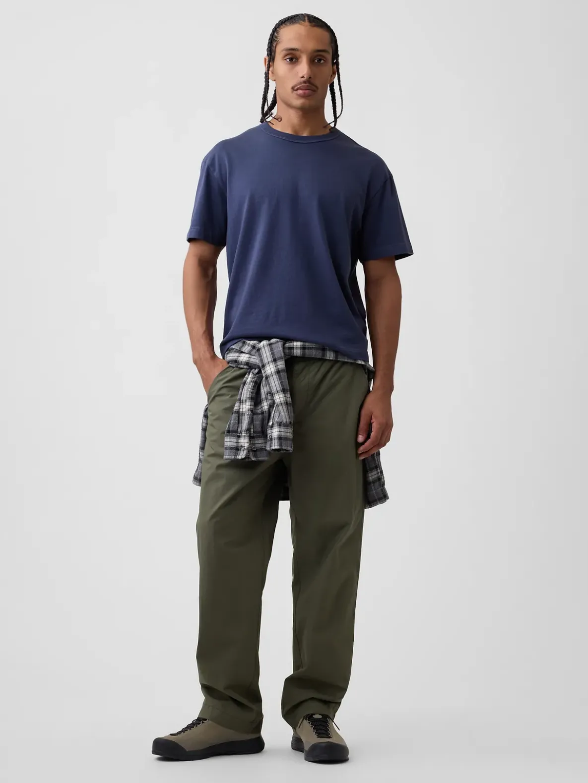 Poplin '90s Loose Pants