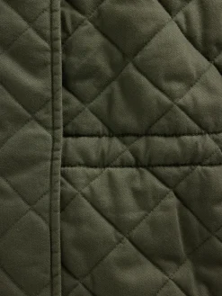 Quilted Cinched Field Jacket