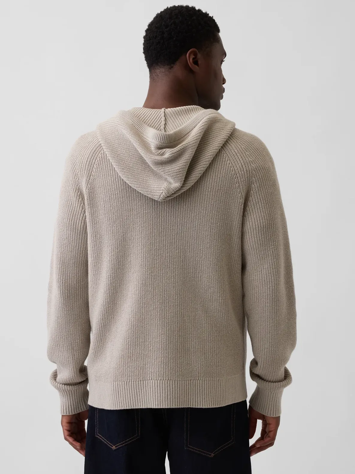 Raglan Sweater Zip Hoodie