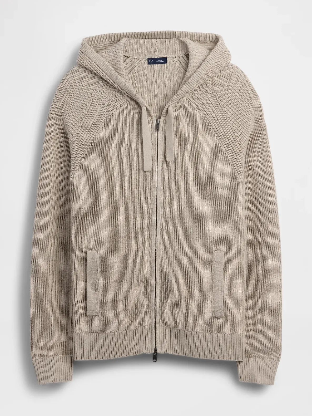 Raglan Sweater Zip Hoodie