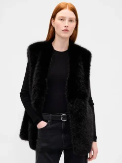 Recycled Faux Fur Vest