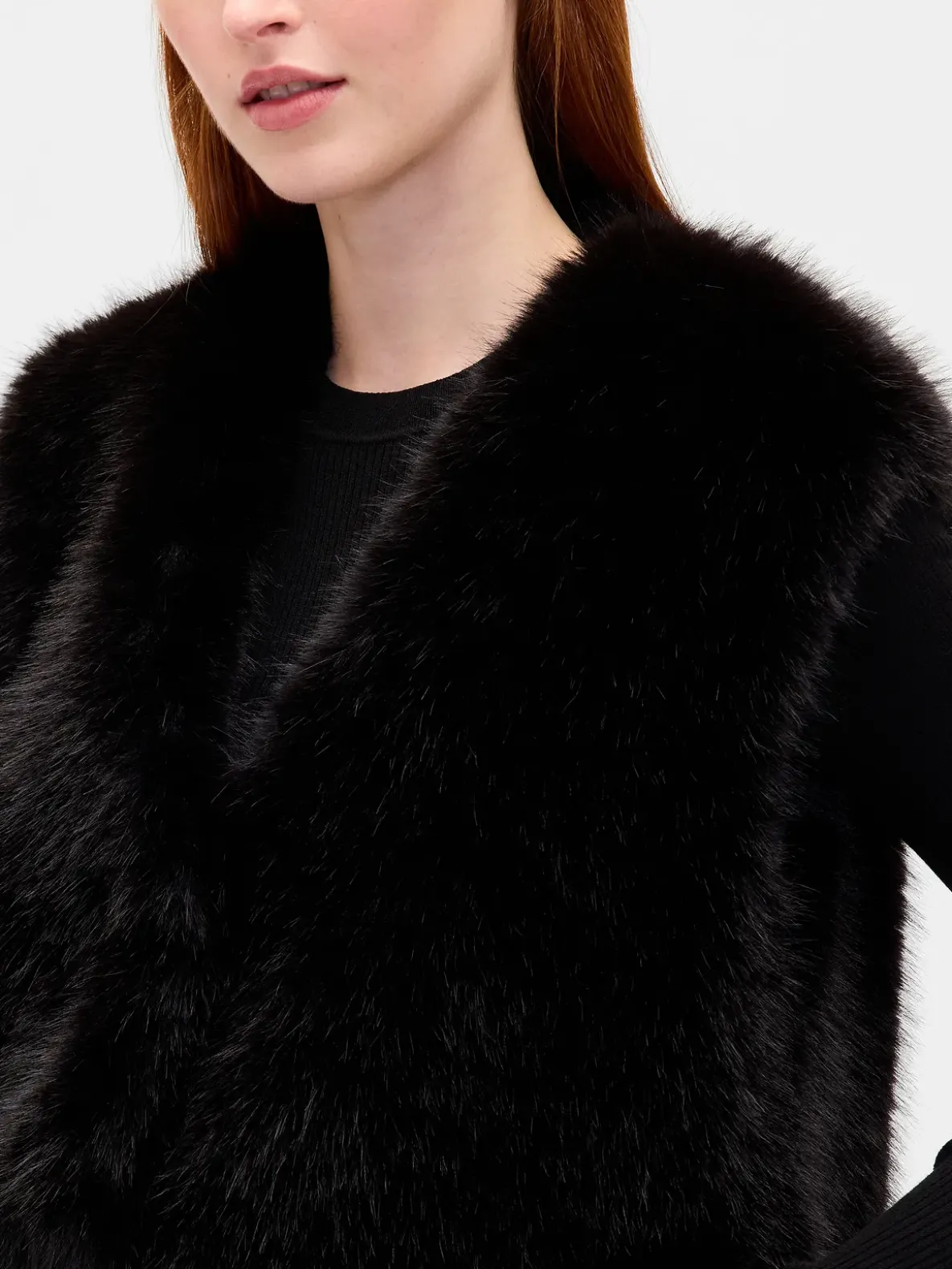 Recycled Faux Fur Vest