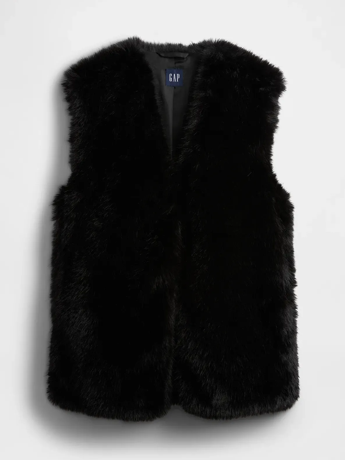 Recycled Faux Fur Vest