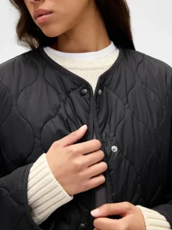 Recycled Lightweight Oversized Quilted Liner Jacket
