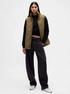 Recycled Lightweight Quilted Puffer Vest
