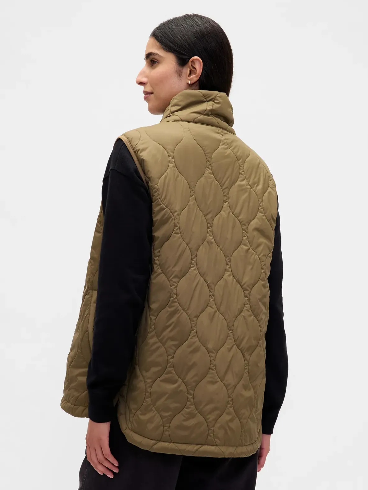 Recycled Lightweight Quilted Puffer Vest