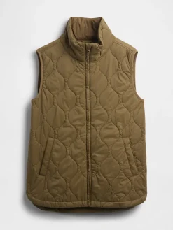 Recycled Lightweight Quilted Puffer Vest