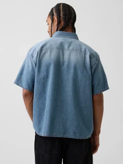 Relaxed Denim Shirt