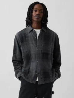 Relaxed Flannel Shirt