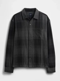 Relaxed Flannel Shirt