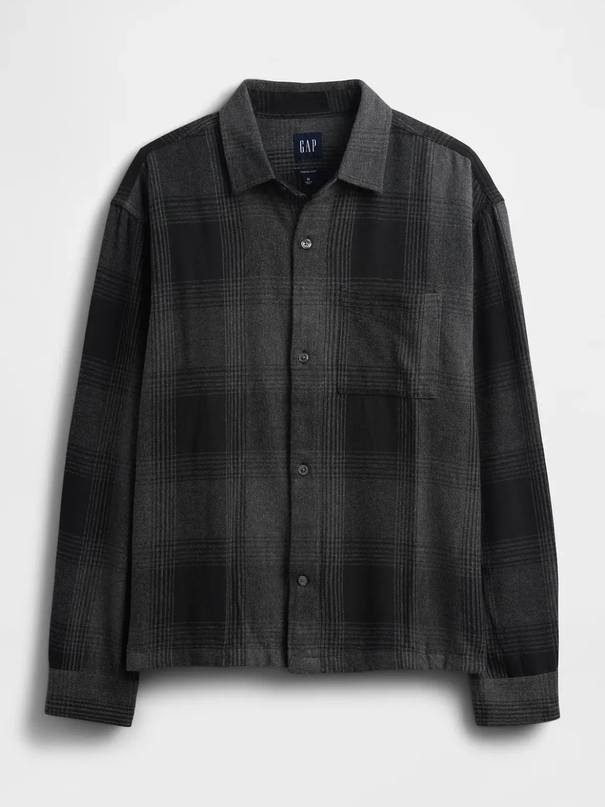 Relaxed Flannel Shirt
