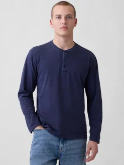 Relaxed Henley T-Shirt