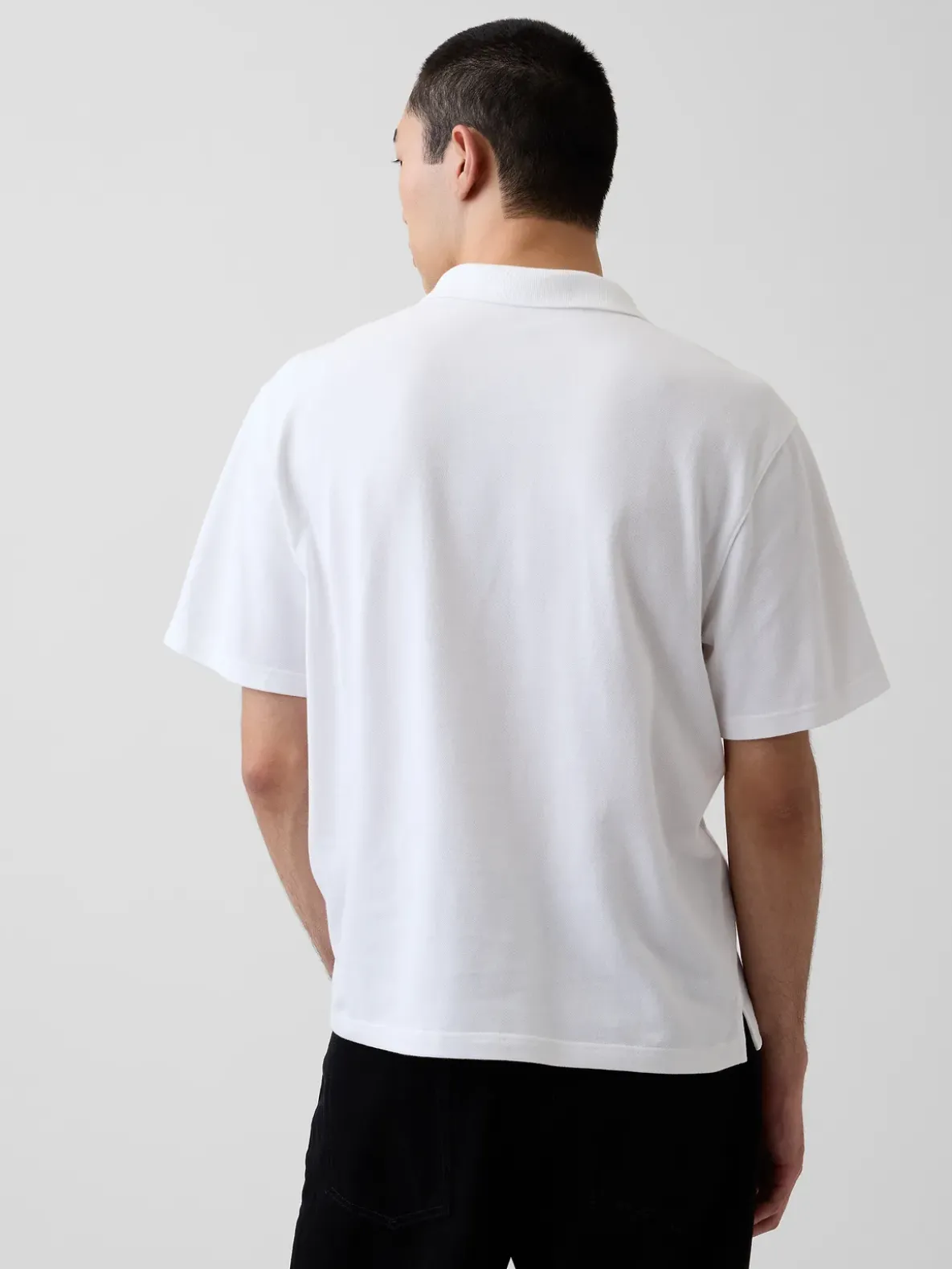Relaxed Pique Polo