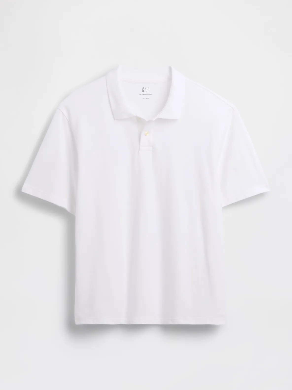 Relaxed Pique Polo