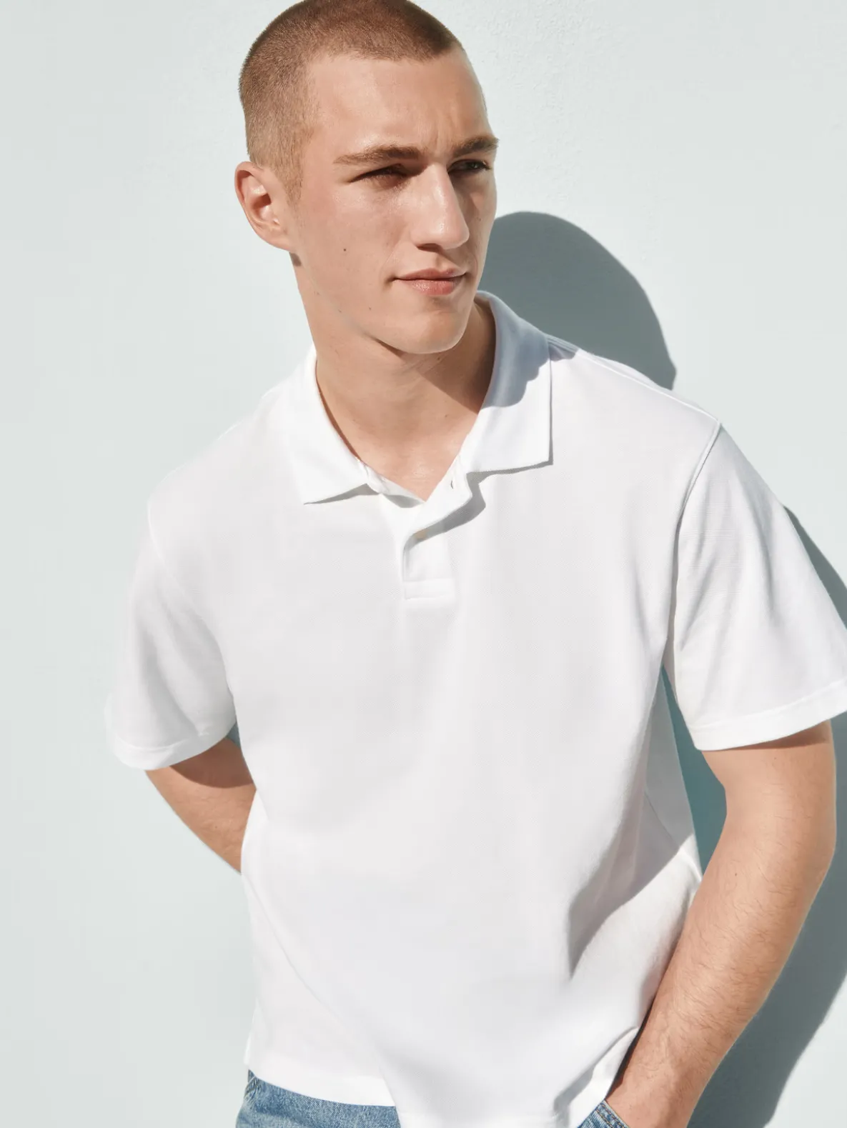 Relaxed Pique Polo