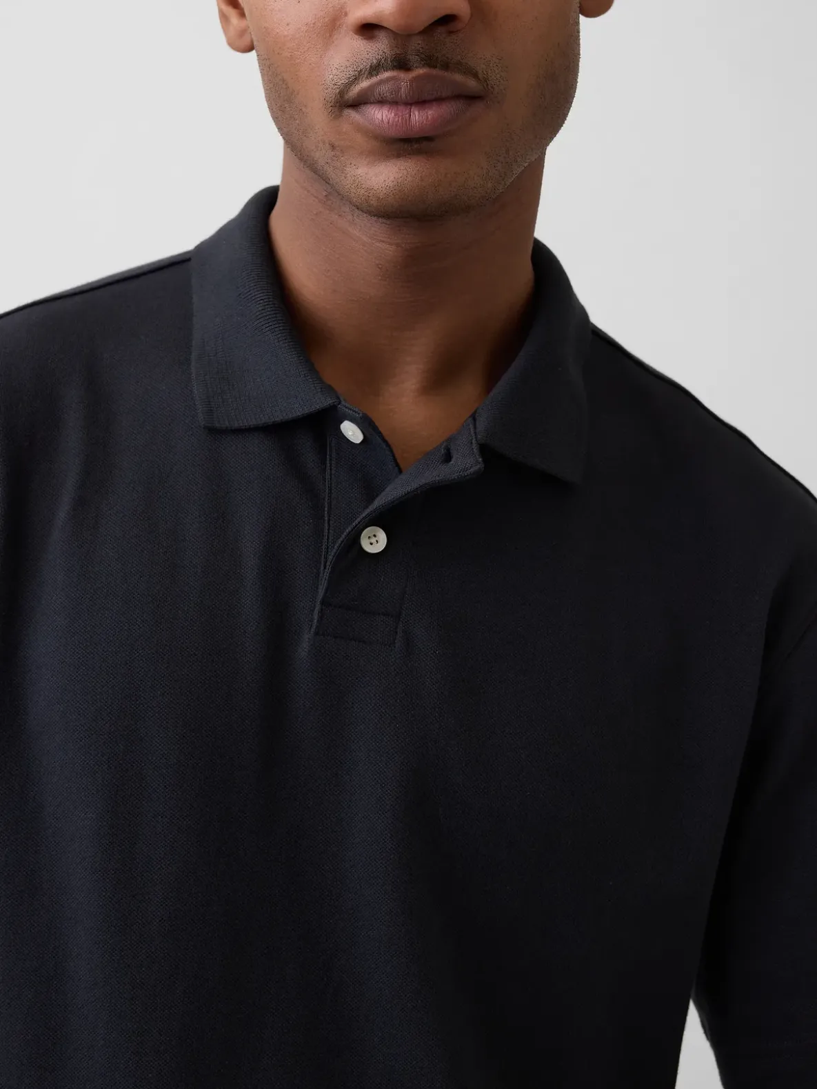 Relaxed Pique Polo