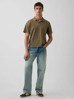 Relaxed Pique Polo
