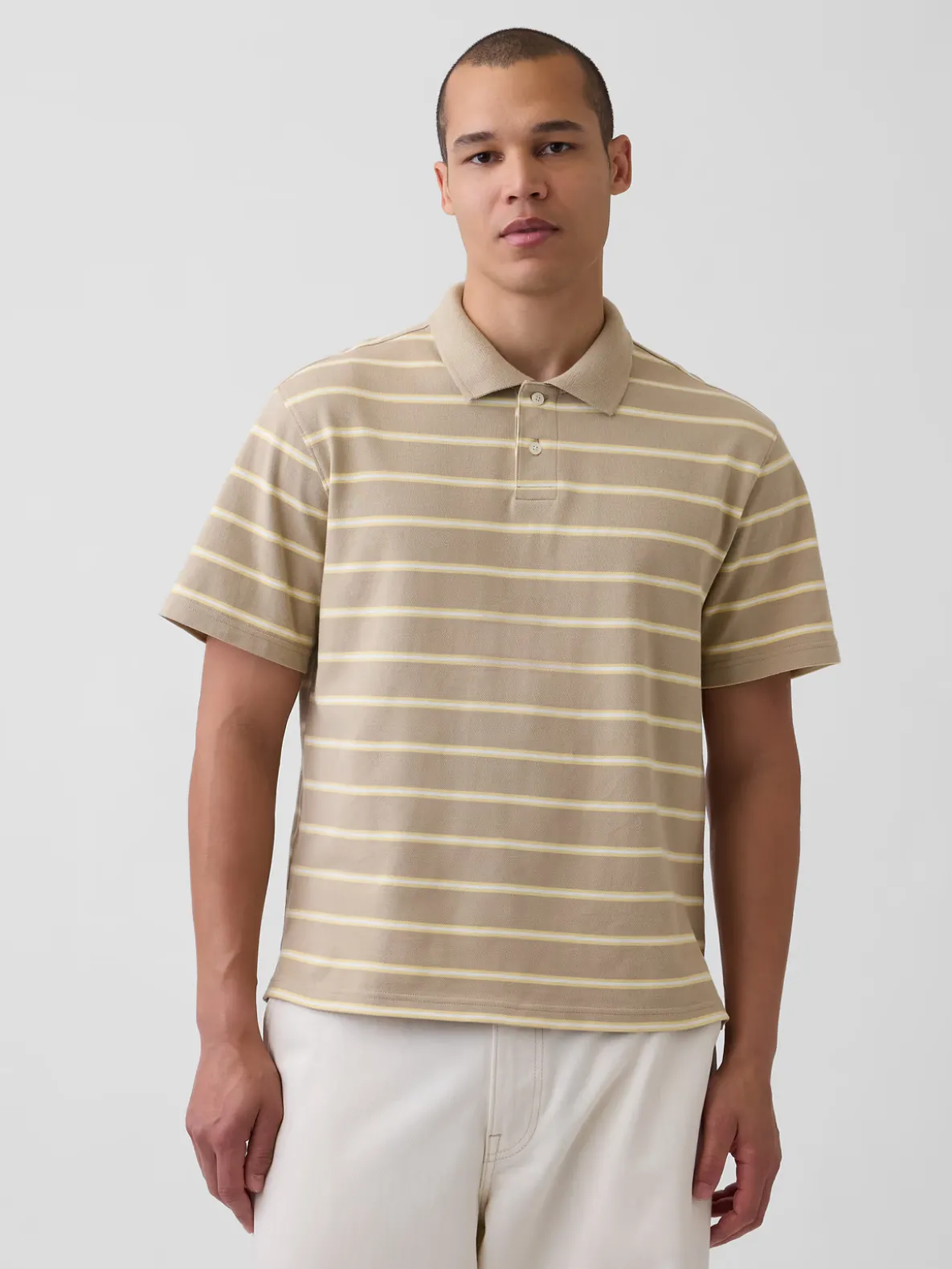 Relaxed Pique Polo