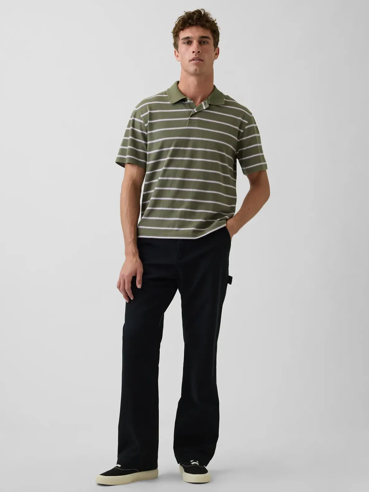 Relaxed Pique Polo