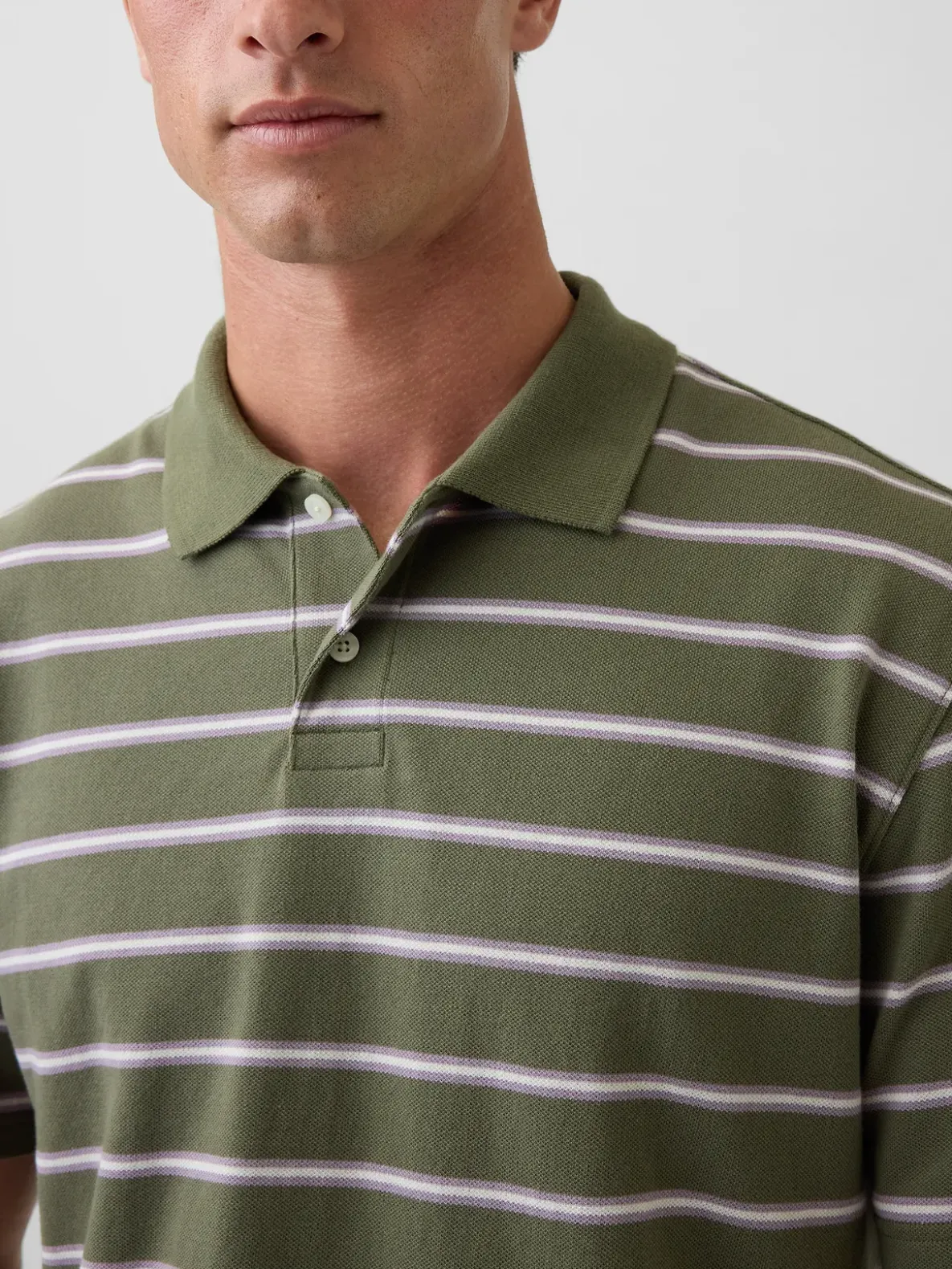Relaxed Pique Polo