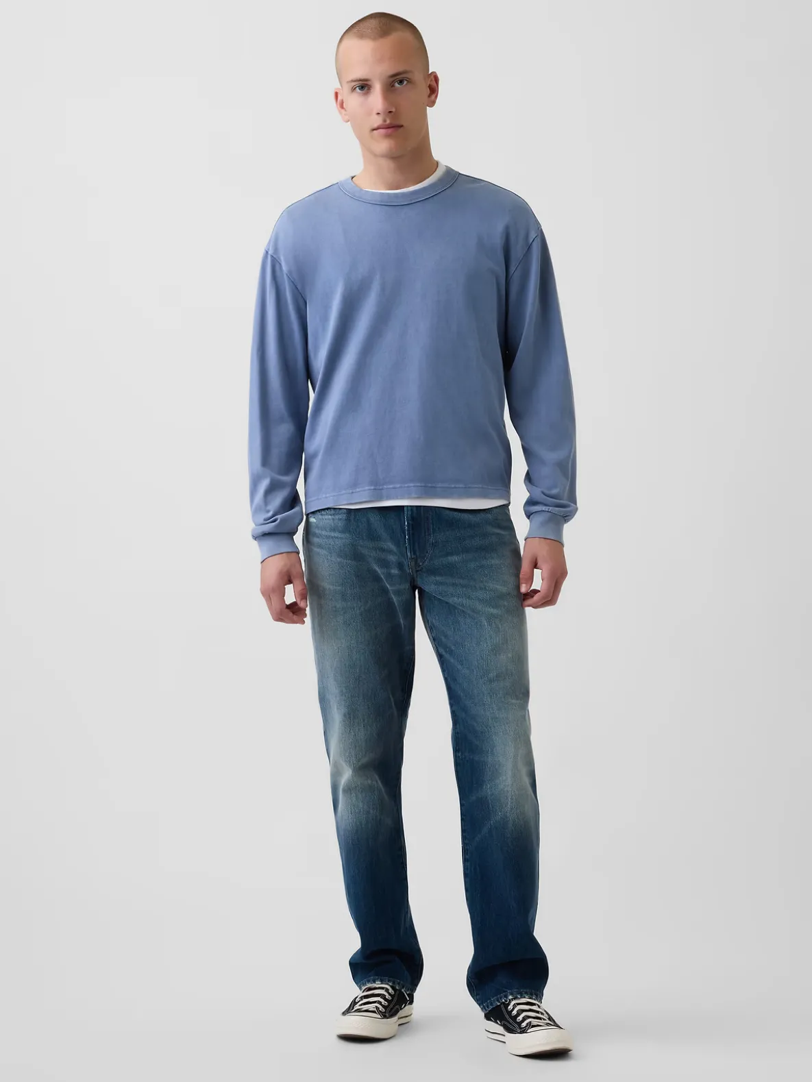 Relaxed Straight Jeans
