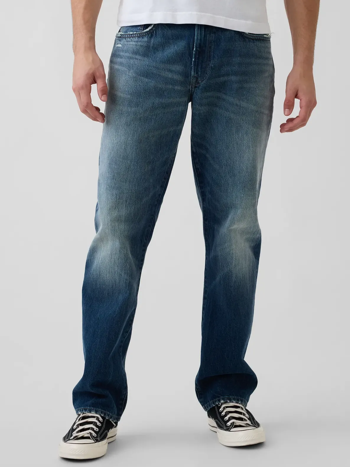 Relaxed Straight Jeans