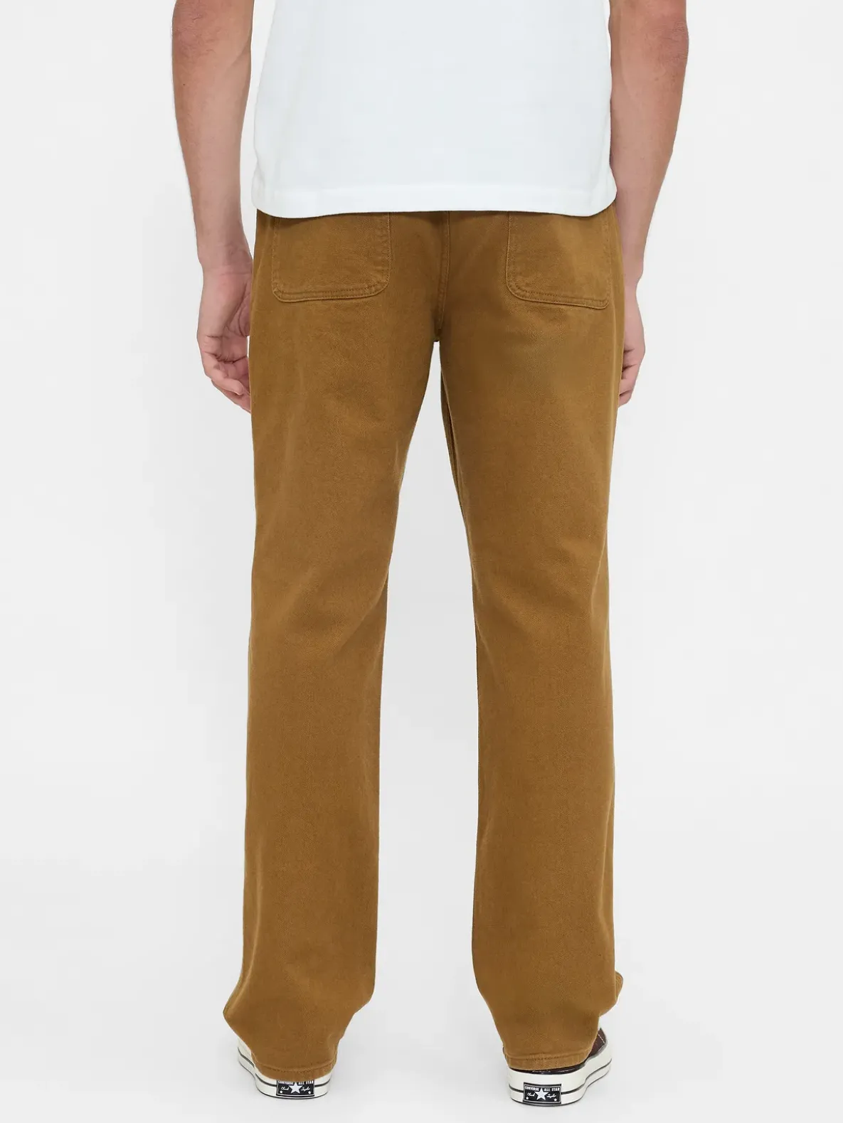 Relaxed Straight Utility Khakis