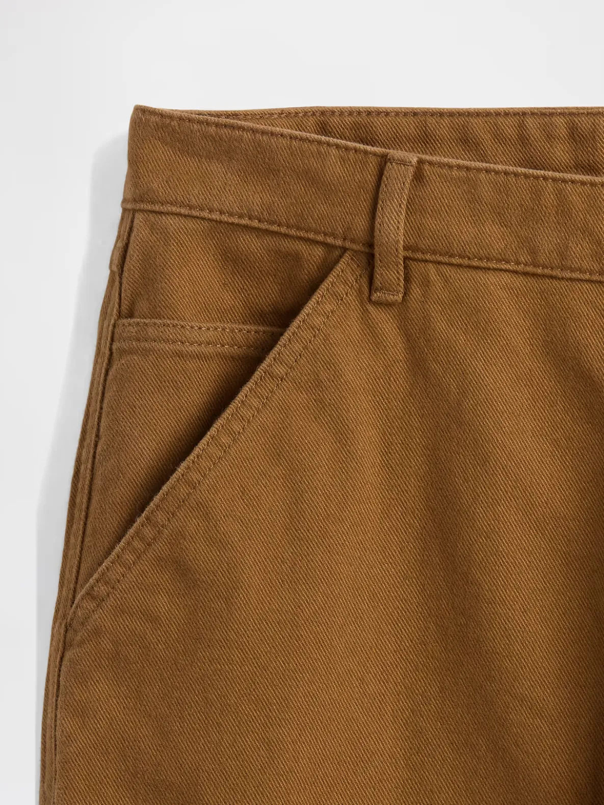 Relaxed Straight Utility Khakis