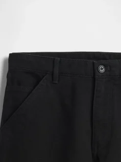 Relaxed Straight Utility Khakis