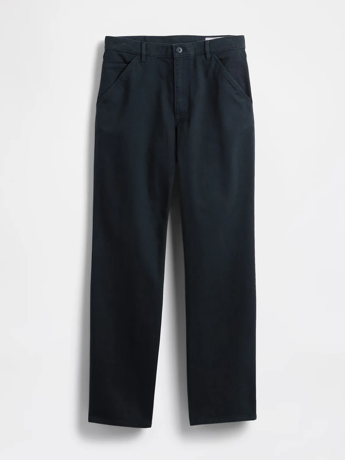 Relaxed Straight Utility Khakis