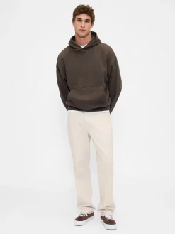 Relaxed Straight Utility Khakis