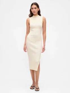 Rib Midi Sweater Dress