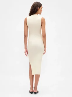 Rib Midi Sweater Dress
