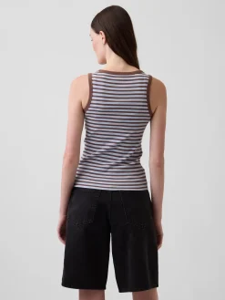 Rib Scoop Tank Top